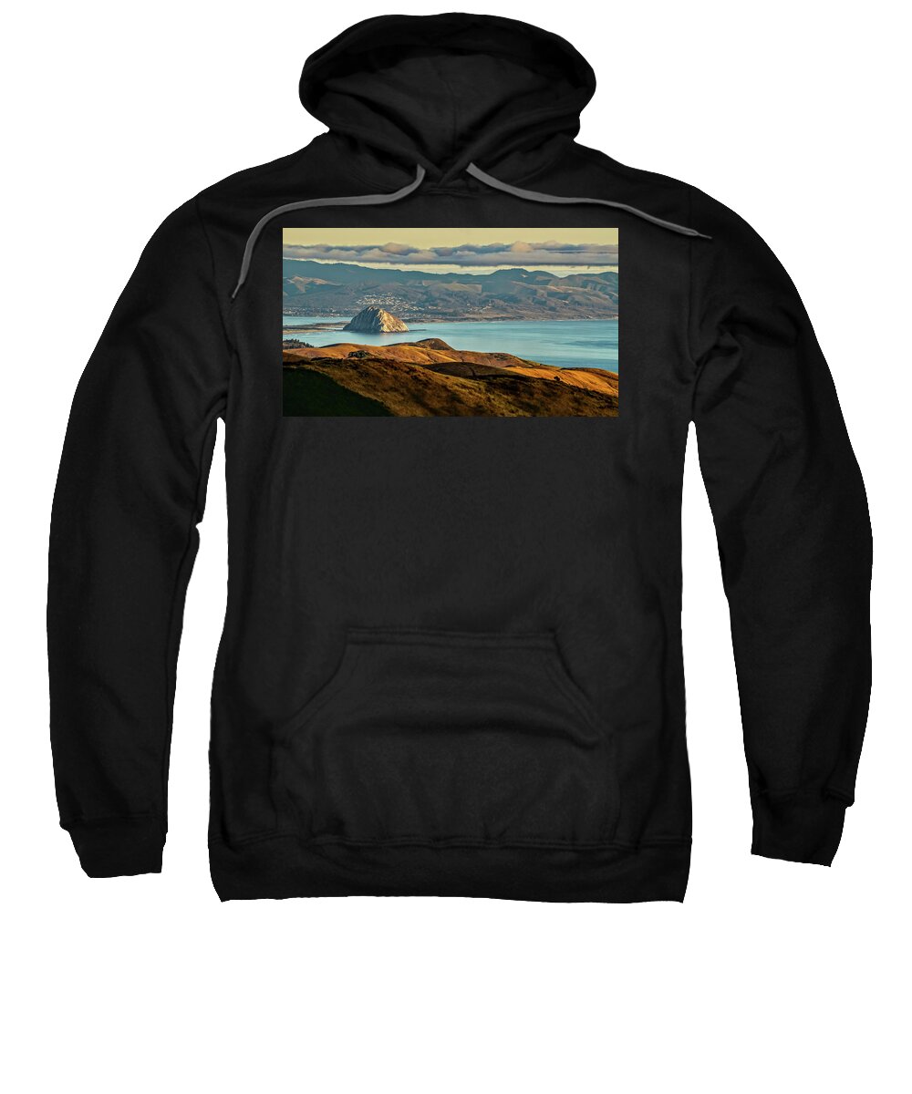 Morro Bay Sweatshirt featuring the photograph California Dreams by Brett Harvey