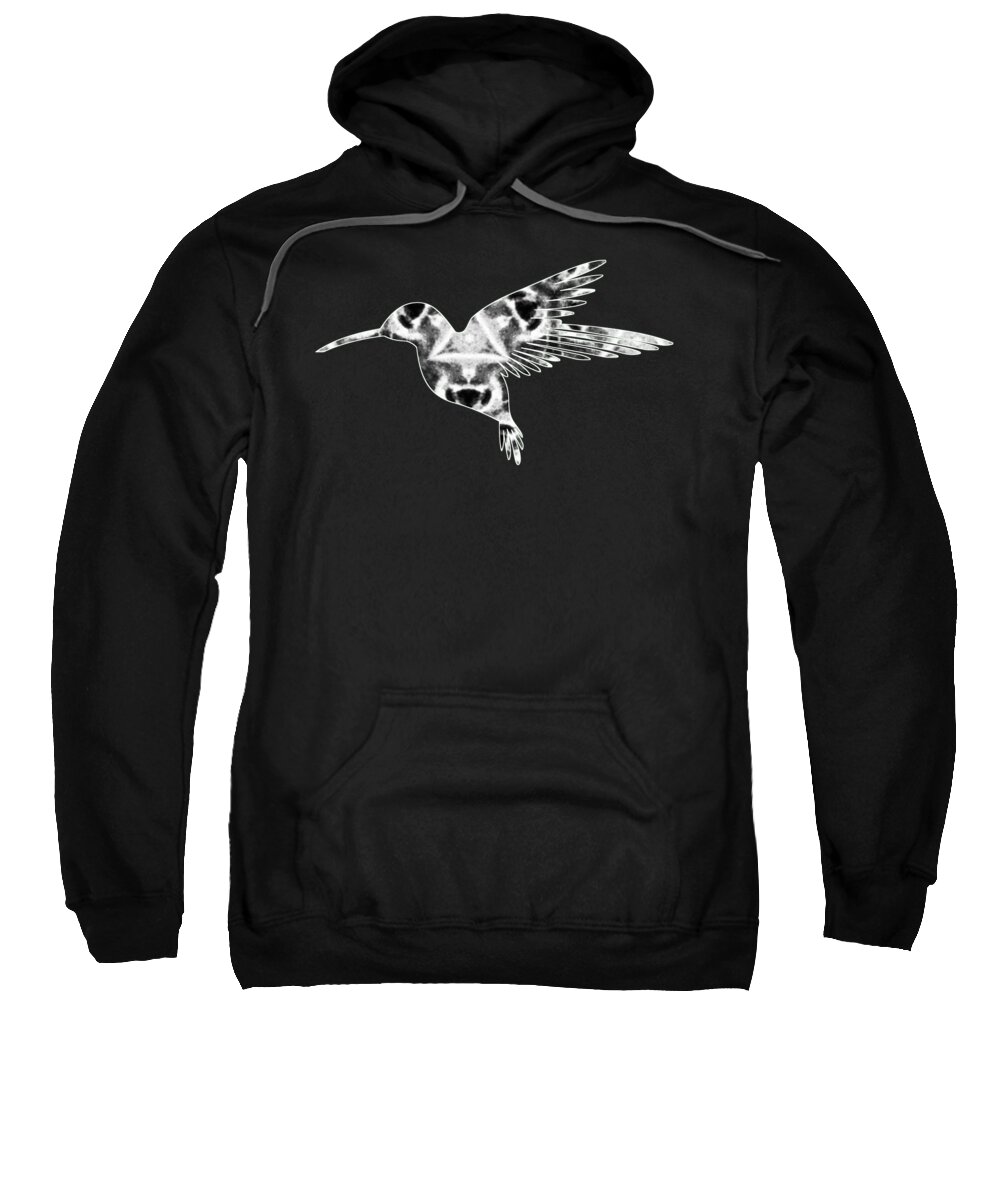 Duck Shirt Sweatshirt featuring the digital art Hummingbird 326 by Lin Watchorn
