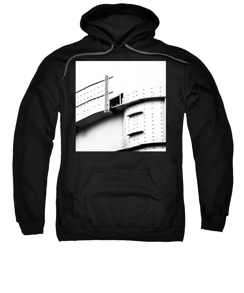  Sweatshirt featuring the photograph Industrial Zen 6 by Eena Bo