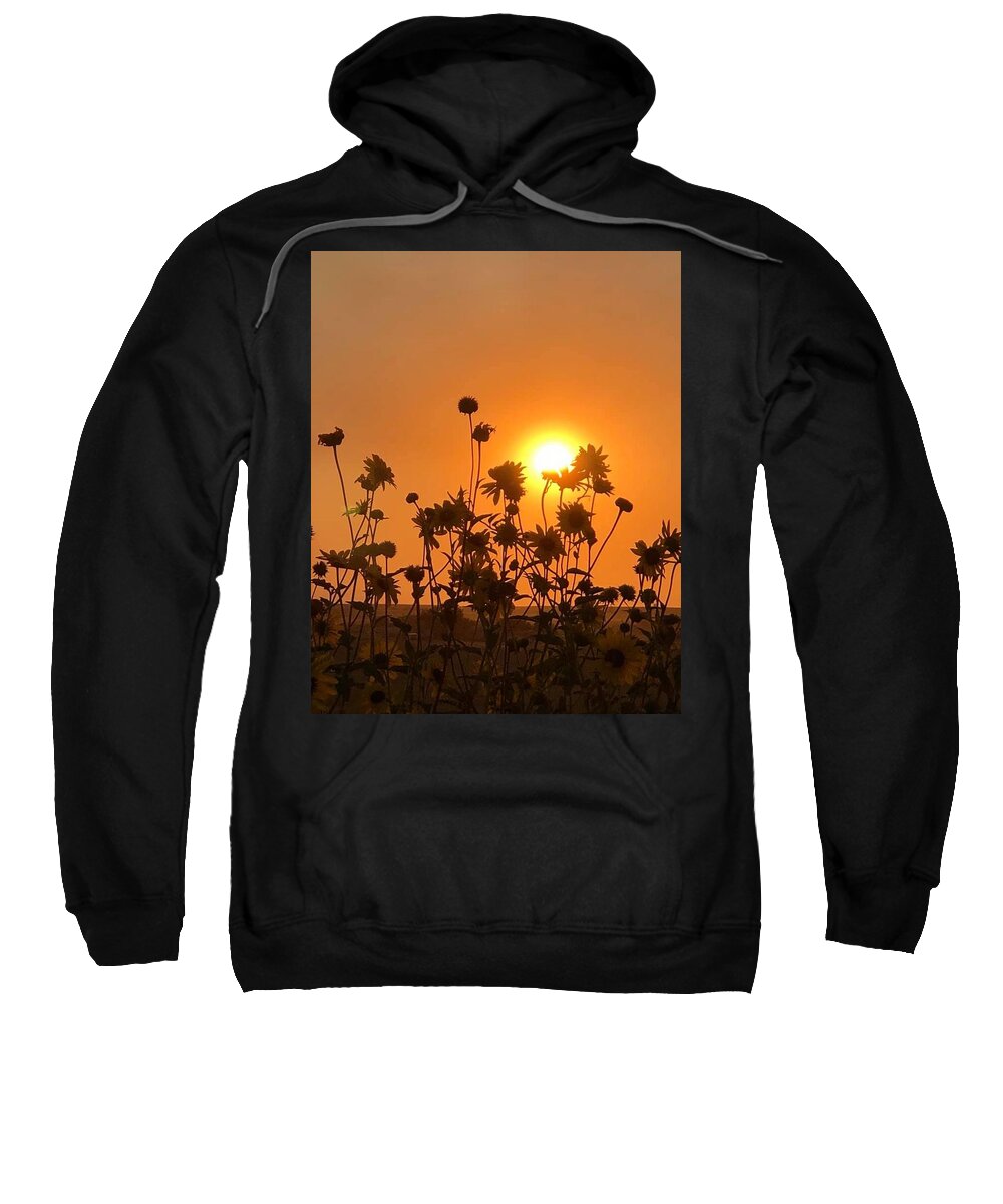 Iphonography Sweatshirt featuring the photograph iPhonography Sunset 4 by Julie Powell