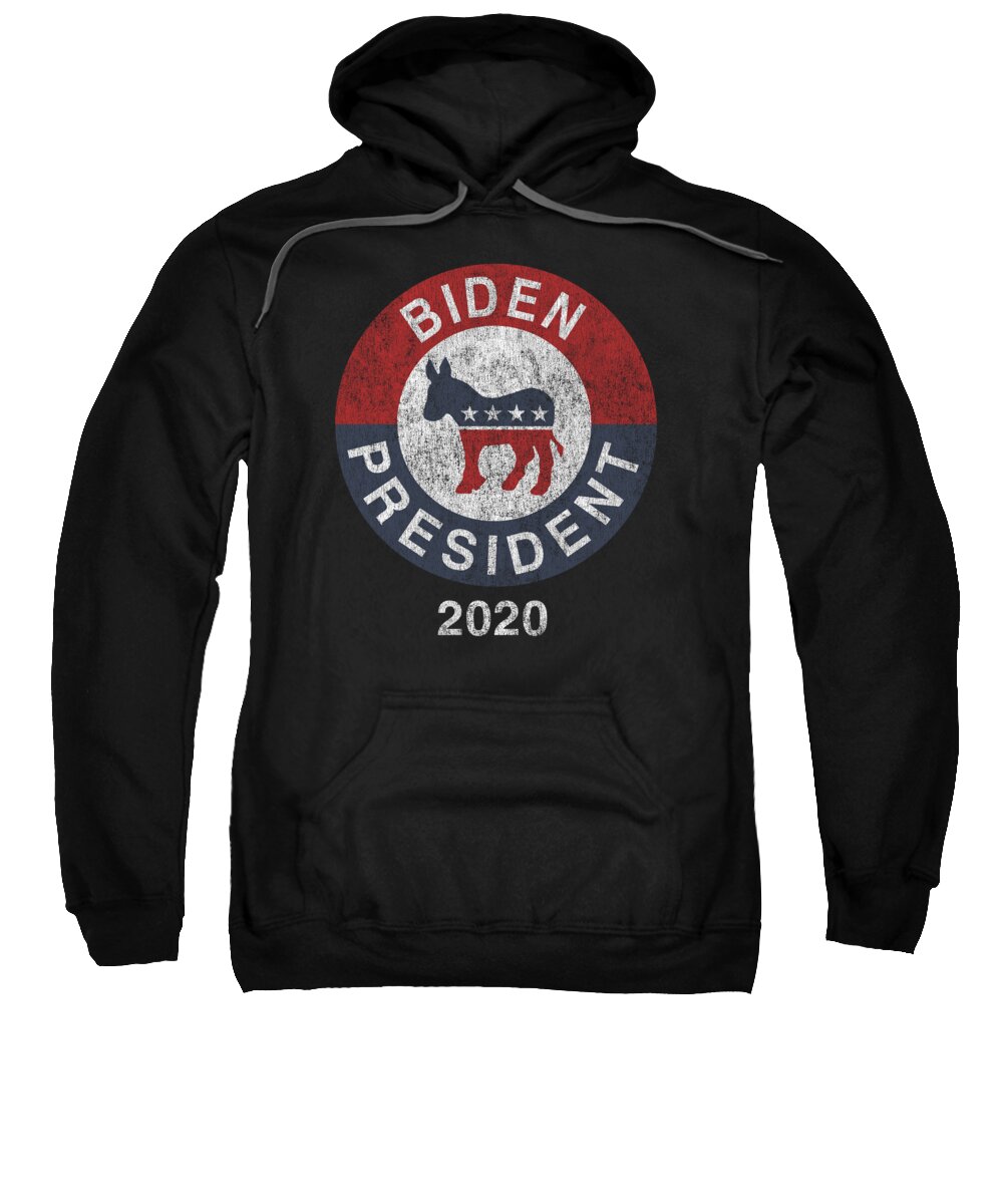 Cool Sweatshirt featuring the digital art Joe Biden 2020 For President by Flippin Sweet Gear