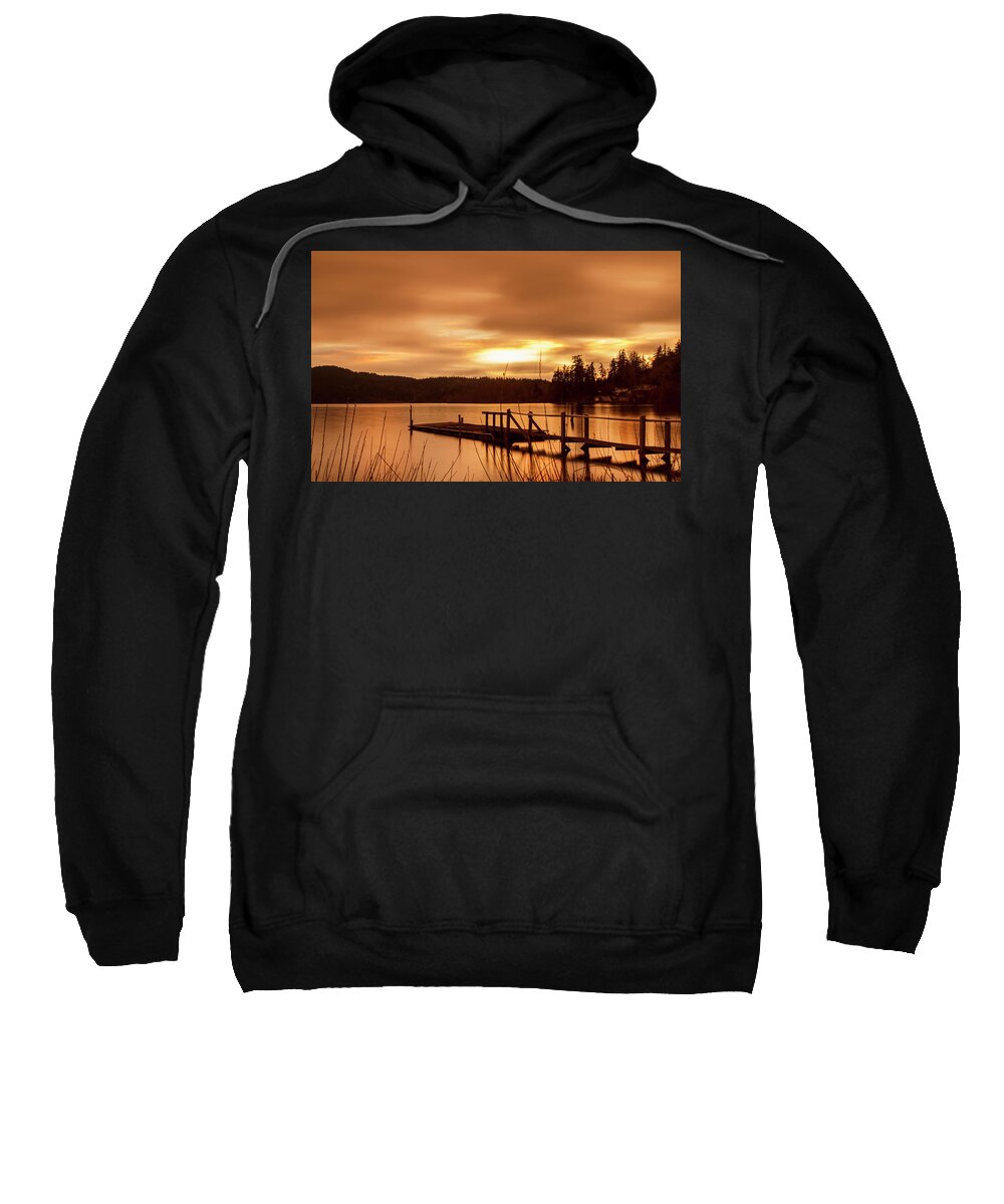 Lake Sweatshirt featuring the photograph Lake Campbell by Tony Locke