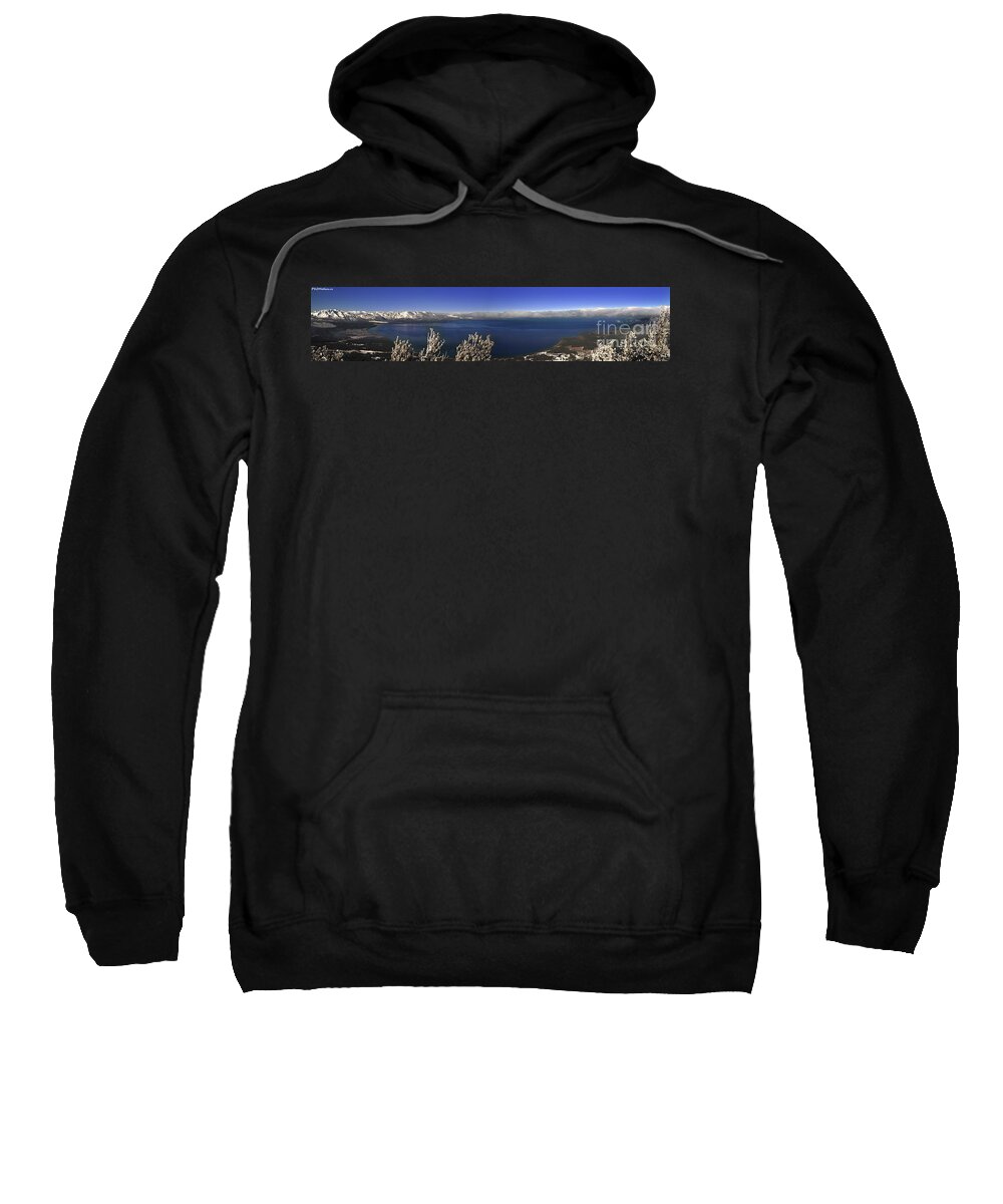 Feel Good Sweatshirt featuring the photograph Lake Tahoe, California/Nevada, U.S.A., Lake Tahoe Basin Management Unit, USFS by PROMedias US