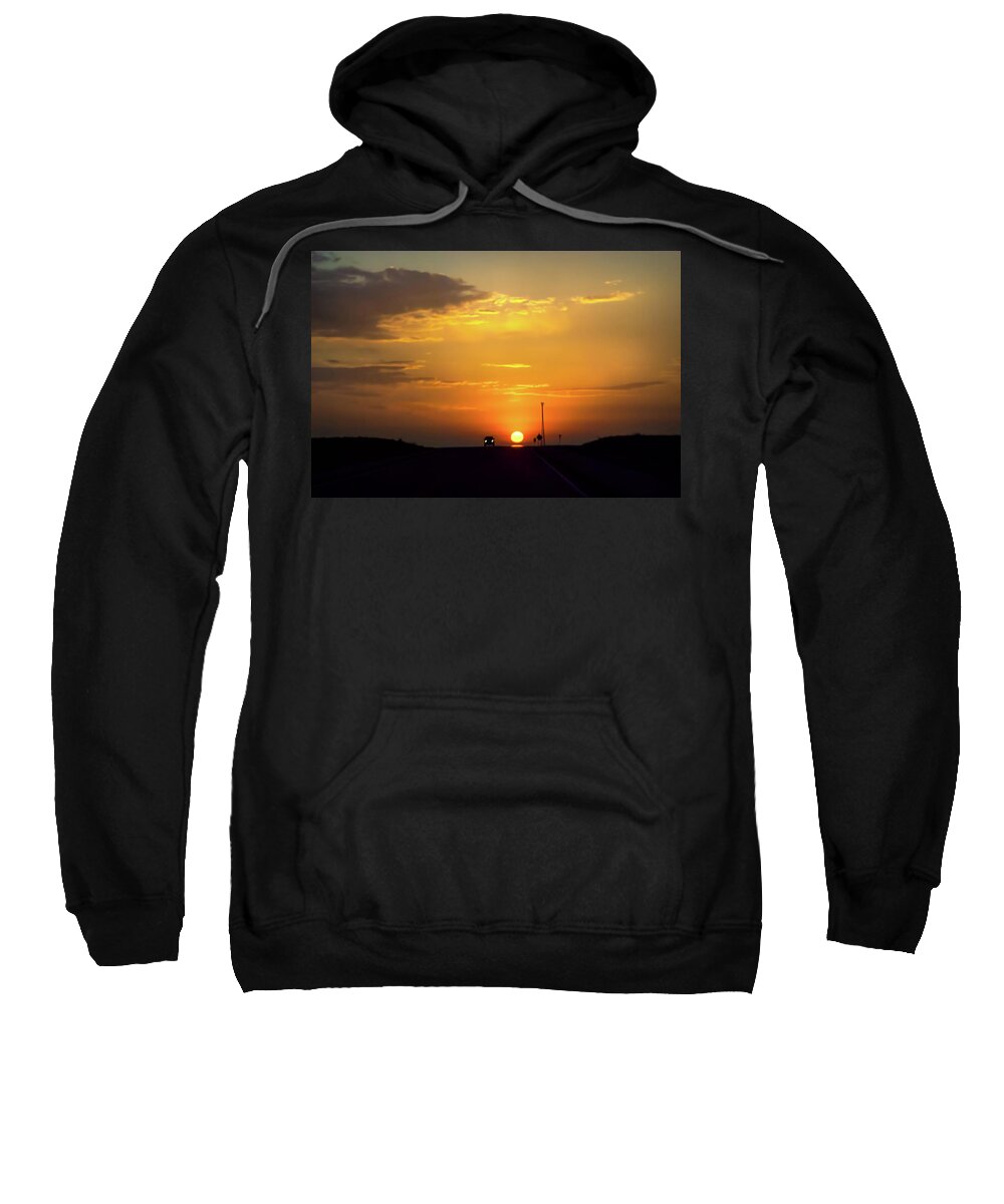 Osage Sweatshirt featuring the photograph Osage Morning by Jolynn Reed