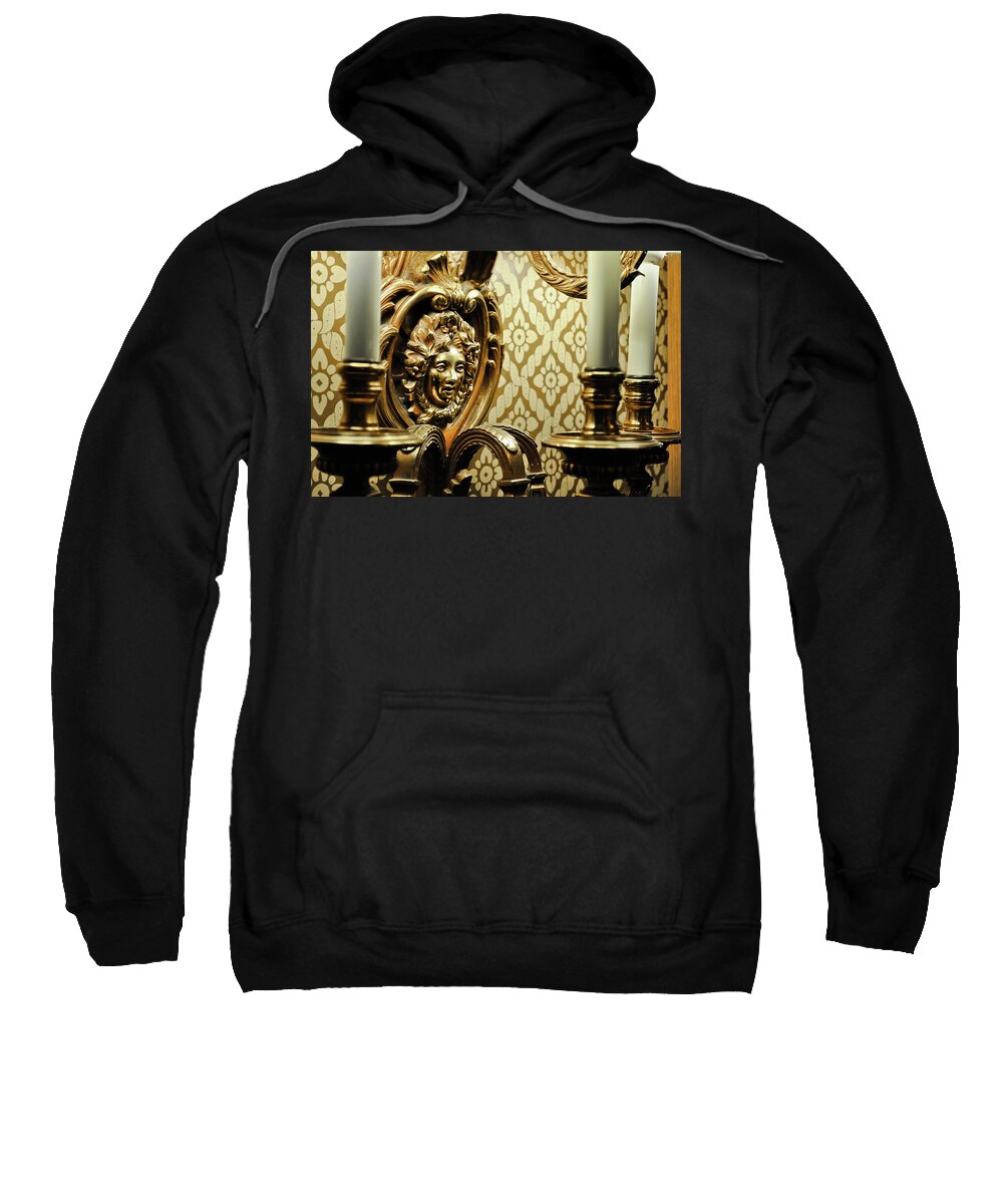 The Drake Hotel Sweatshirt featuring the photograph The Drake Face by Kyle Hanson