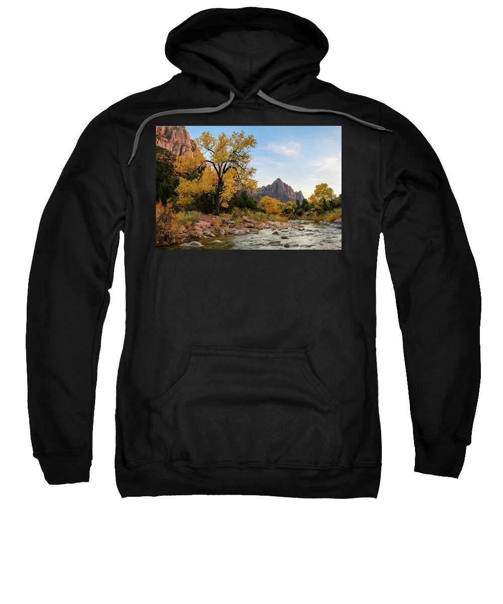 545 Foot Sweatshirt featuring the photograph The Watchman by Michael Scott