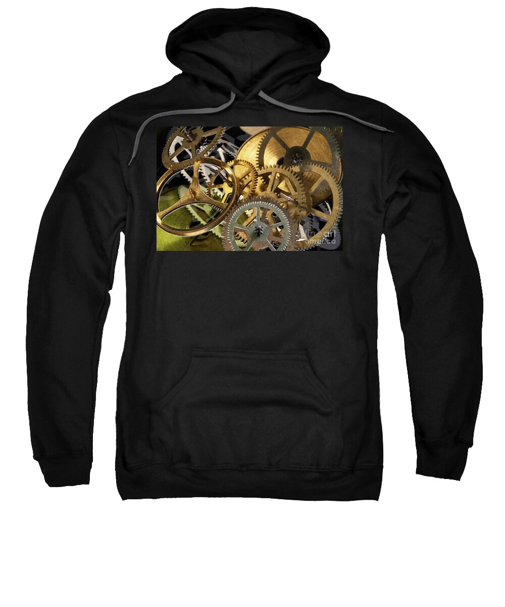 Movement Sweatshirt featuring the digital art Watch Parts by Anthony Ellis