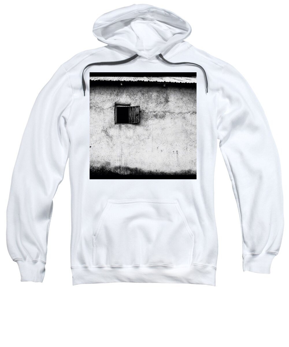 Window Sweatshirt featuring the photograph A Window To The World by Aleck Cartwright