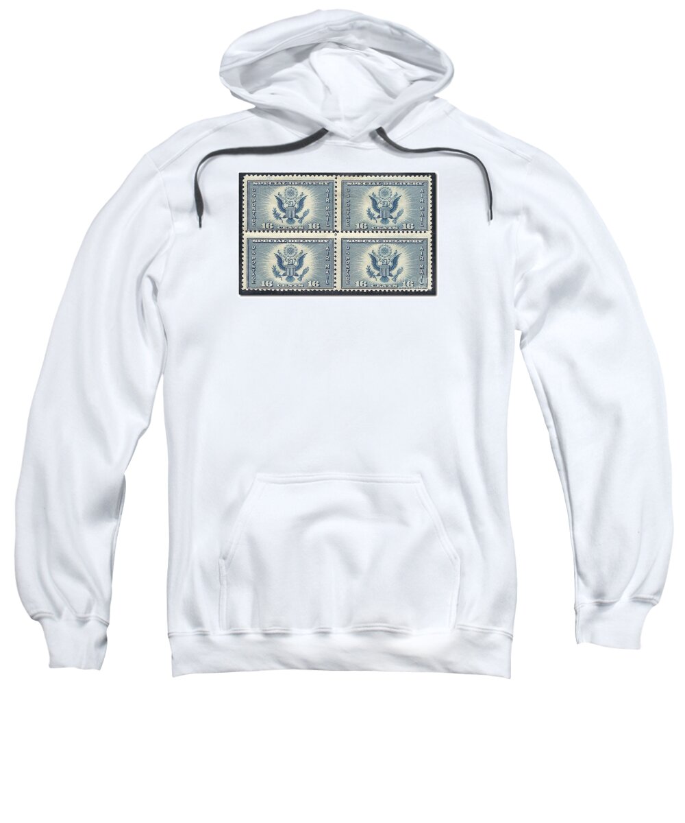 Stamp Sweatshirt featuring the photograph Air Mail Special Delivery by Charles Robinson