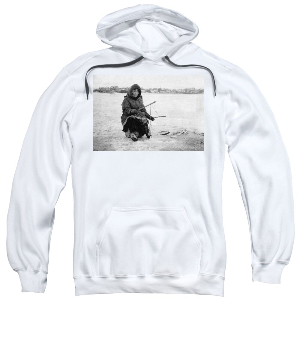 Alaska Eskimo Ice Fishing Sweatshirt