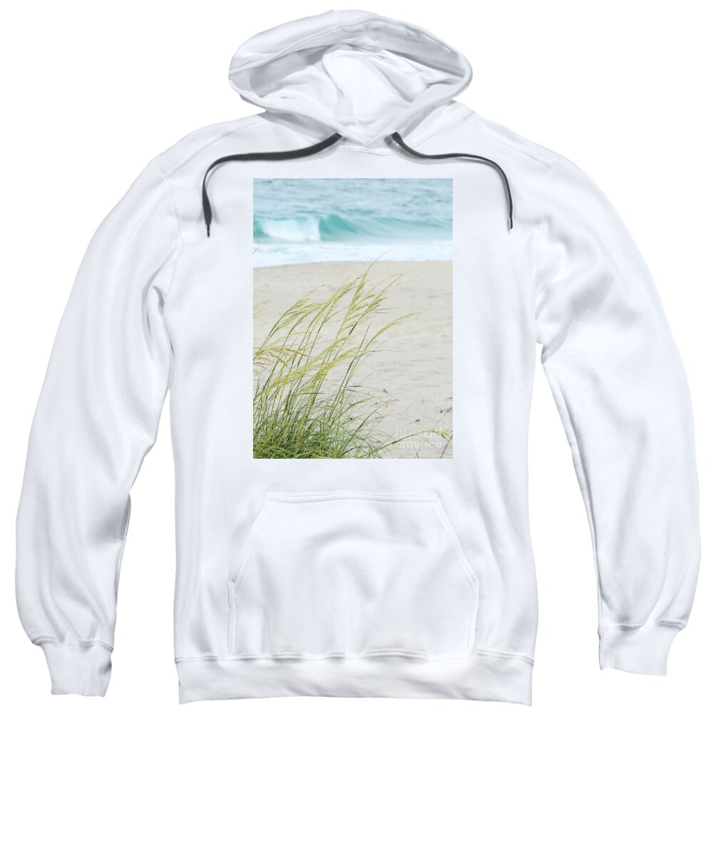 Landscape Sweatshirt featuring the photograph By The Sea by Sabrina L Ryan