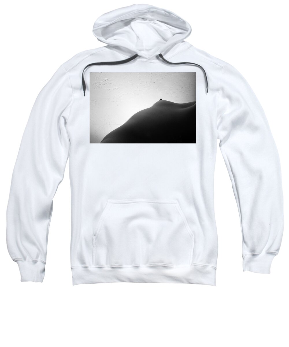 Black And White Sweatshirt featuring the photograph Bodyscape by Joe Kozlowski