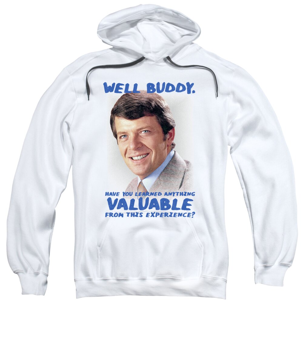  Sweatshirt featuring the digital art Brady Bunch - Buddy by Brand A