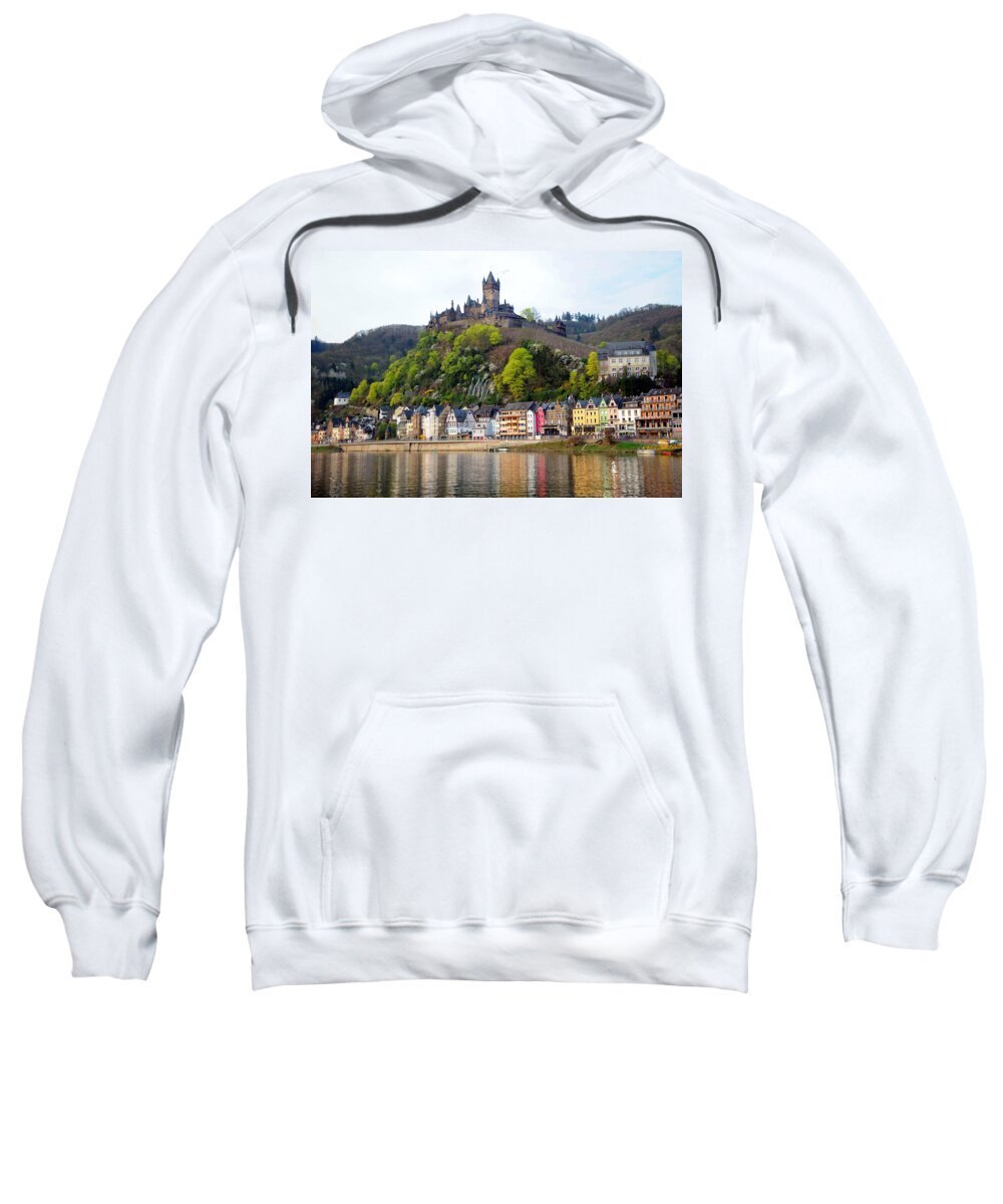 Germany Sweatshirt featuring the photograph Castle on Hill by Richard Gehlbach