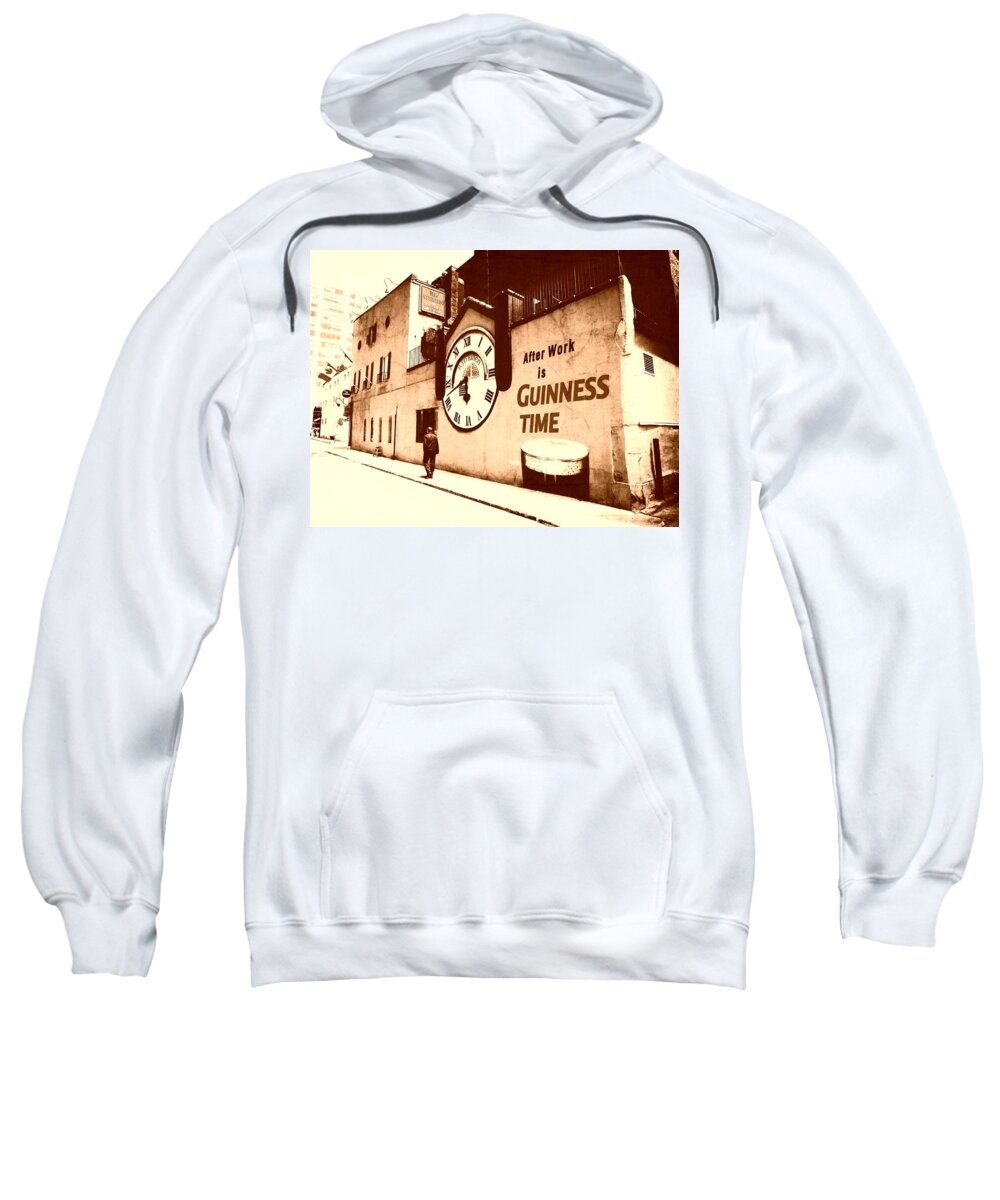 Guinness Time Sweatshirt featuring the photograph Guinness Time by Zinvolle Art