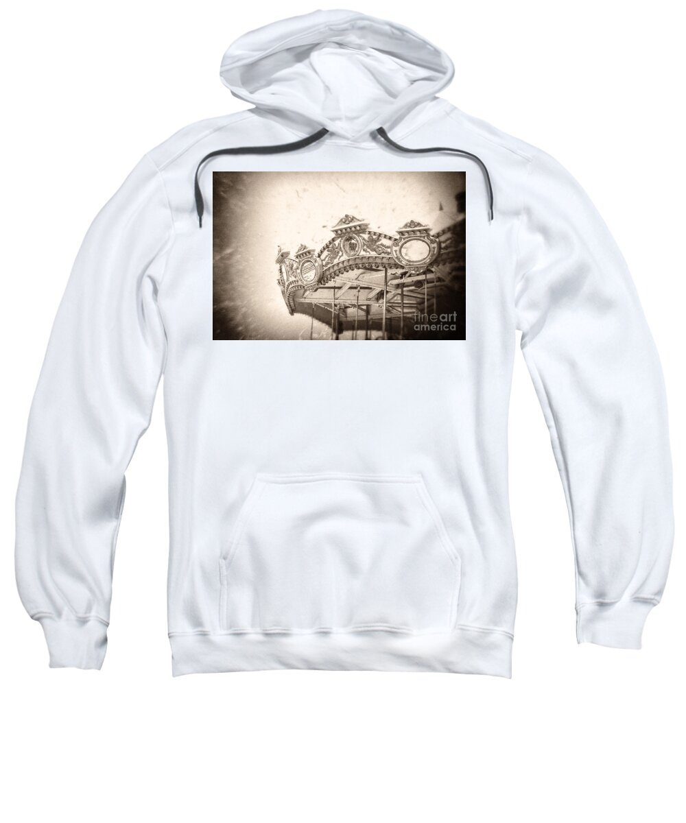 Boardwalk Sweatshirt featuring the photograph Impossible Dream by Trish Mistric