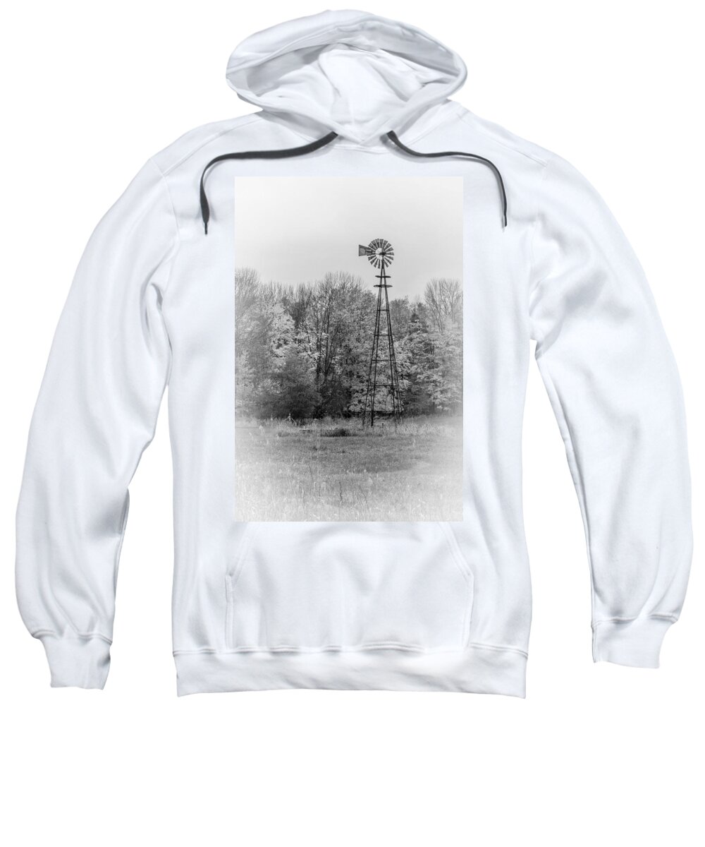 Windmill Sweatshirt featuring the photograph Just Yesterday by Rick Bartrand