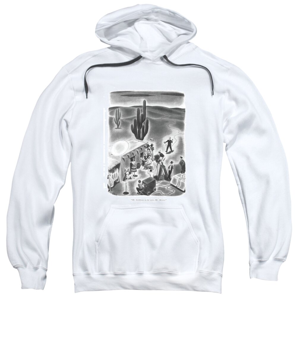 Mr. Goldwyn On The Wire Adult Pull-Over Hoodie by Taylor -