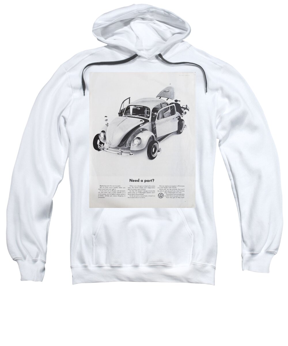 Need A Part Sweatshirt featuring the digital art Need A Part? by Georgia Clare
