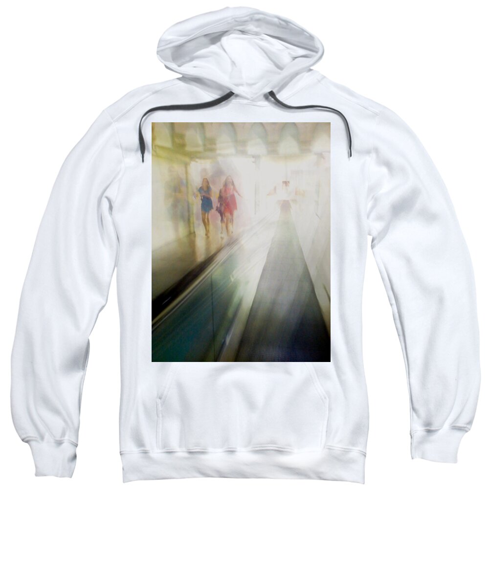 Impressionist Sweatshirt featuring the photograph Party Girls by Alex Lapidus