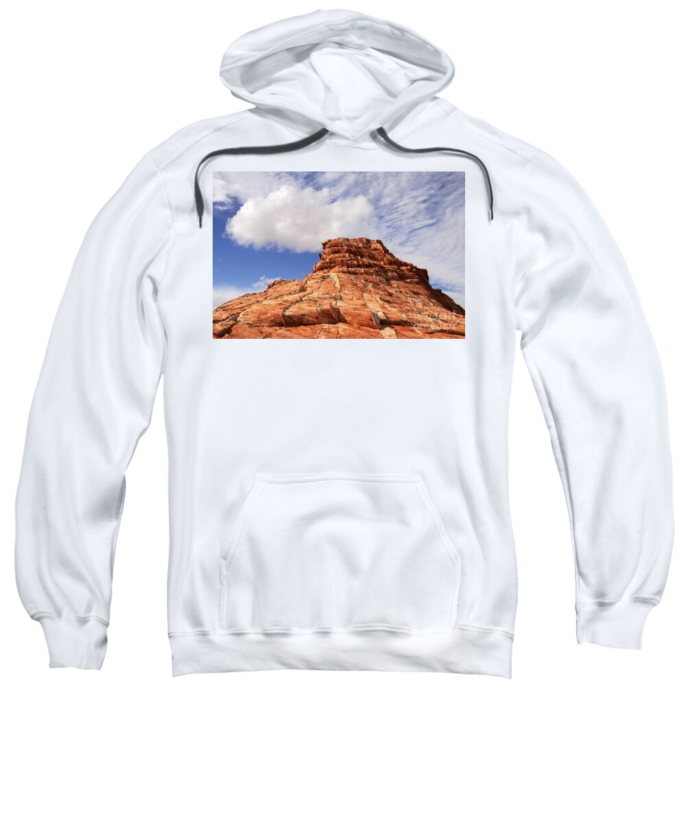 Nevada Sweatshirt featuring the photograph Patterns by Bob Christopher
