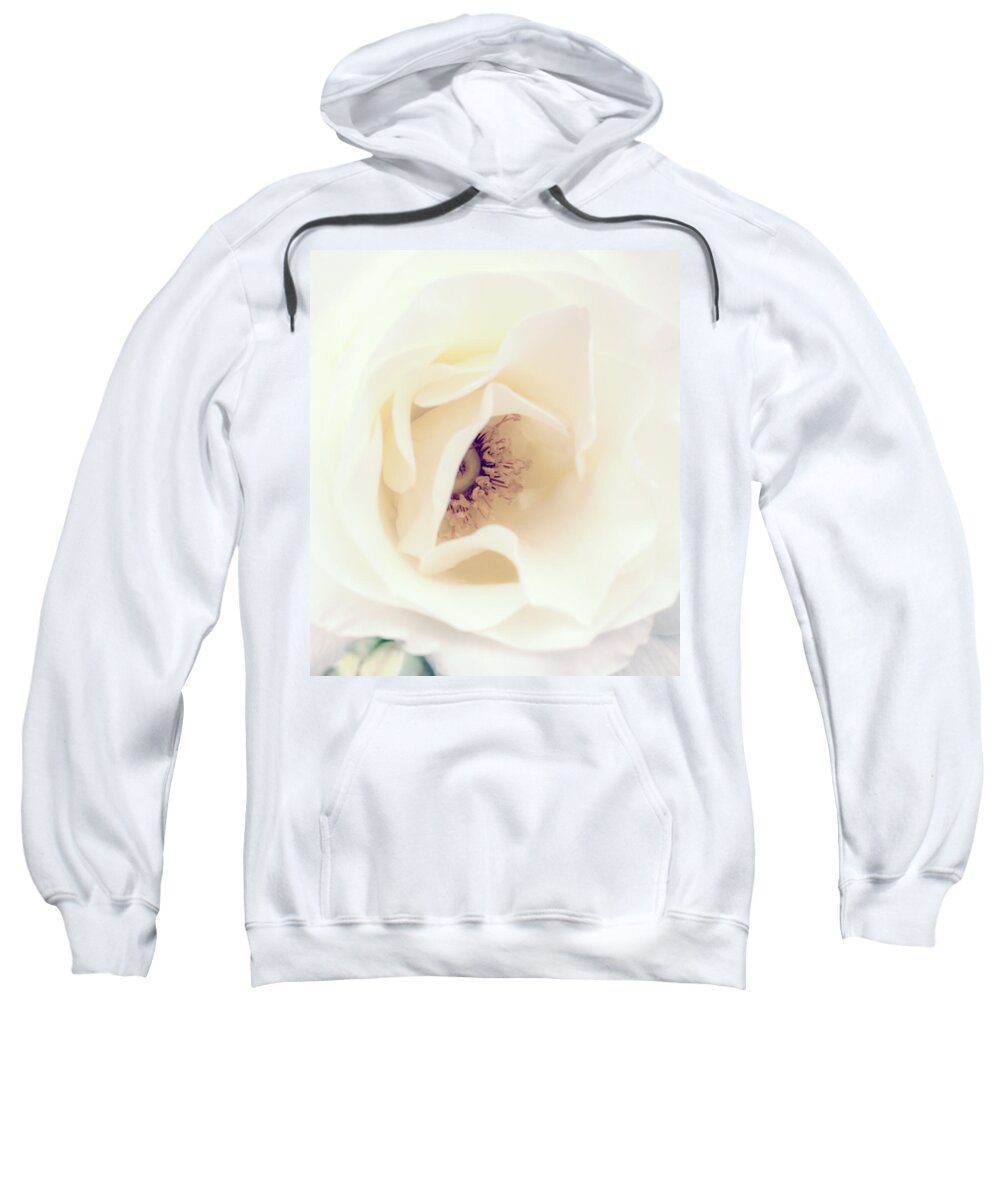 Love Sweatshirt featuring the photograph Romance in a Rose by Spikey Mouse Photography