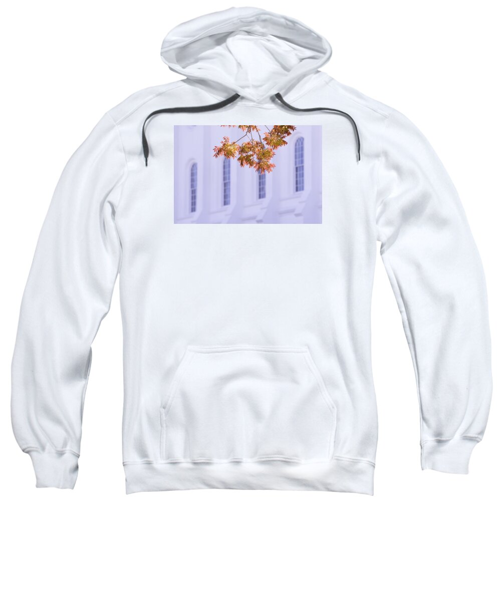 Temple Accent Sweatshirt featuring the photograph Temple Accent by Chad Dutson