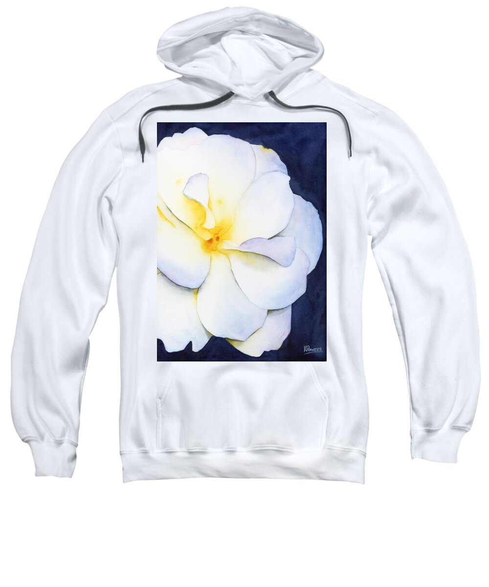 Bloom Sweatshirt featuring the painting The Bloominator by Ken Powers