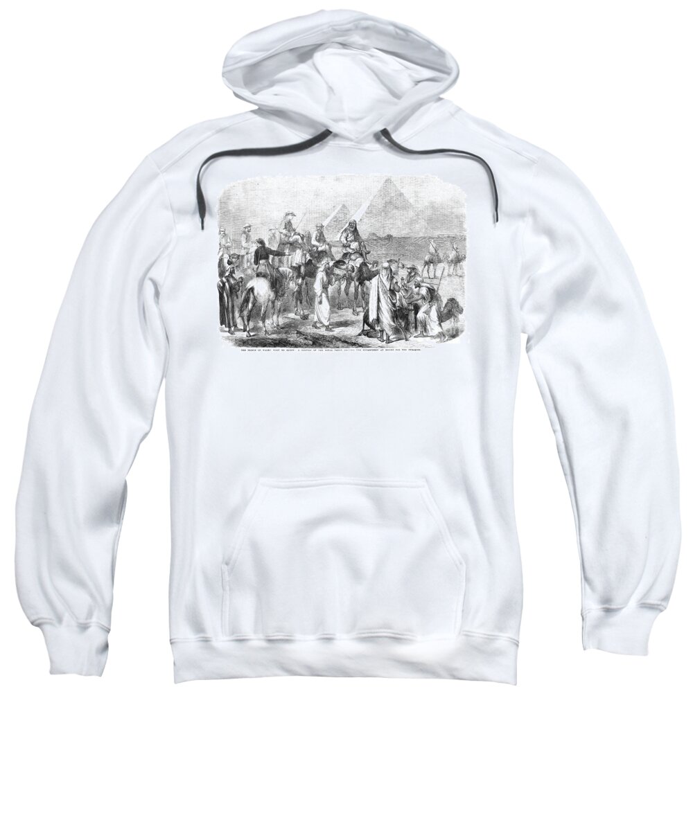 1862 Sweatshirt featuring the photograph Edward Vii (1841-1910) #3 by Granger