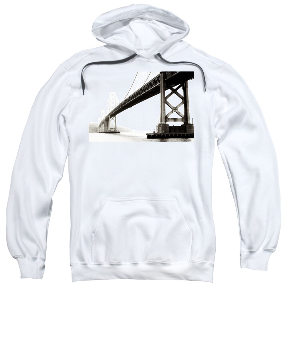 Bay Bridge Sweatshirt featuring the photograph Bay Bridge by Jarrod Erbe