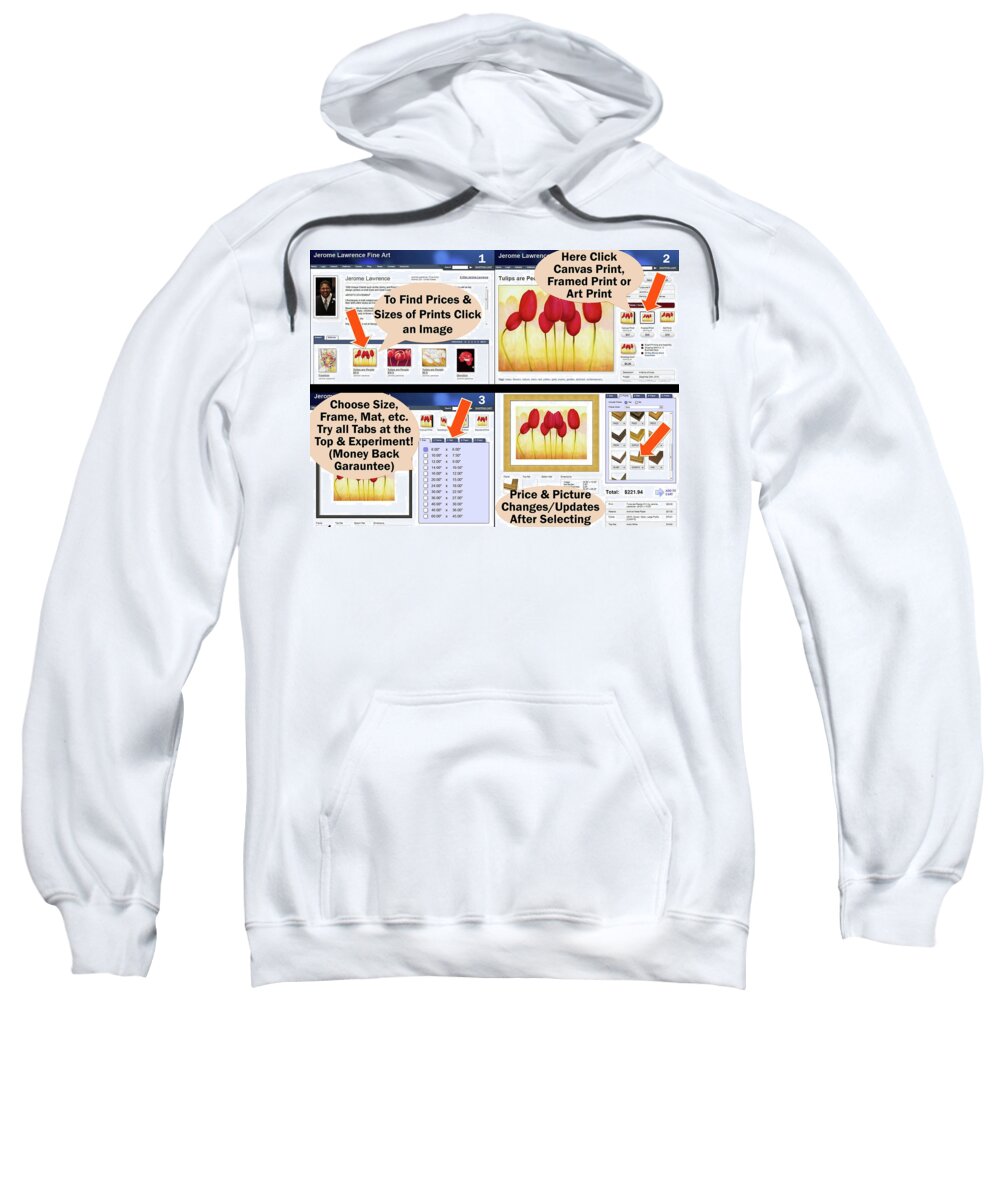 Instructions Sweatshirt featuring the painting Learn How it Works by Jerome Lawrence