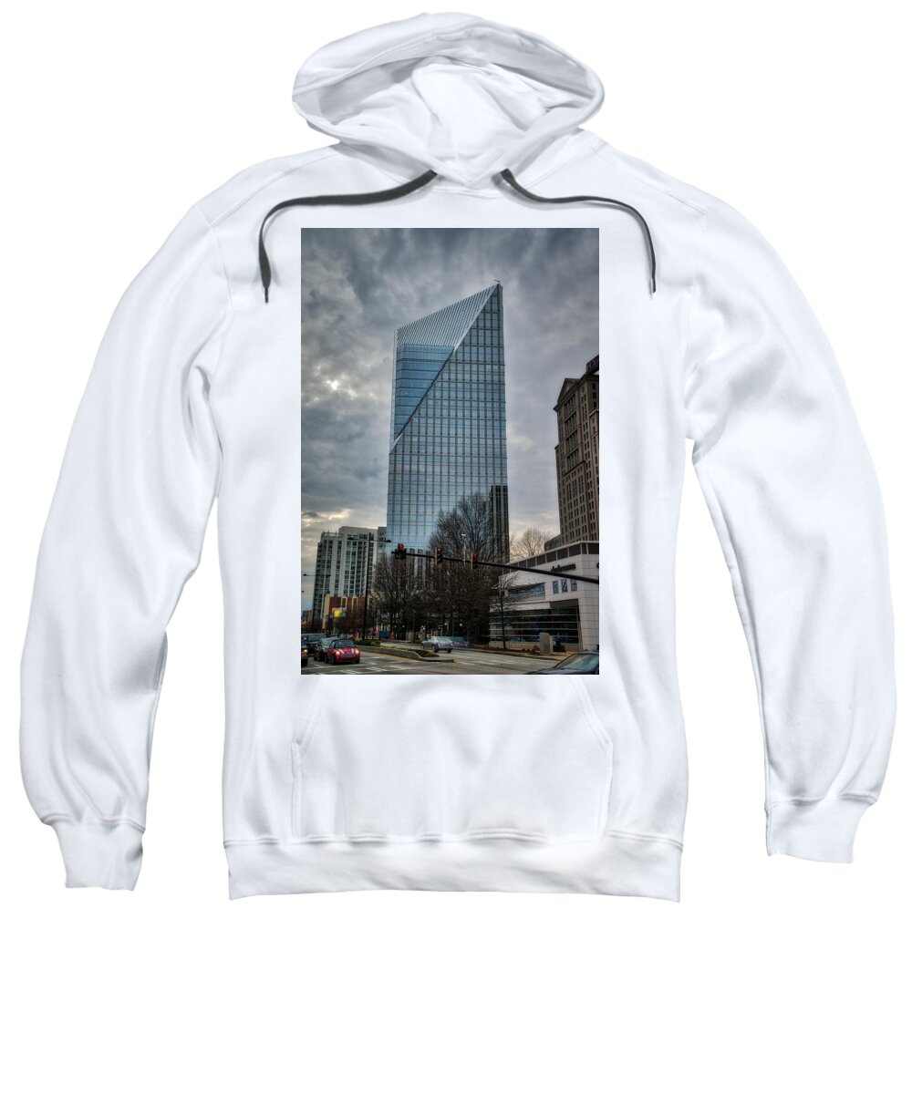 Building Sweatshirt featuring the photograph Atlanta Highrise #1 by Brett Engle