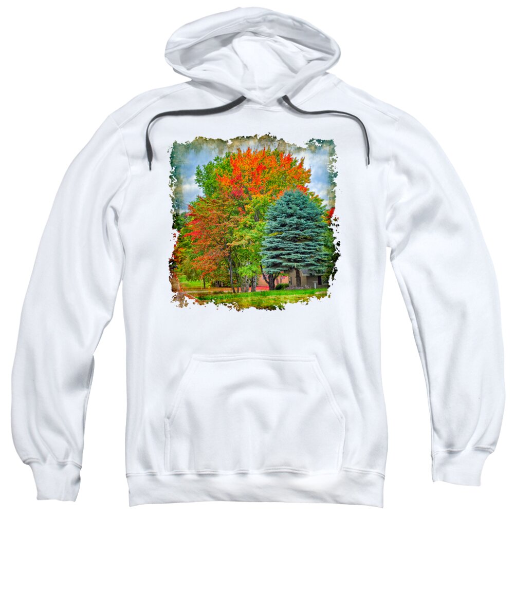 Community Sweatshirt featuring the photograph Fall Colors by John M Bailey