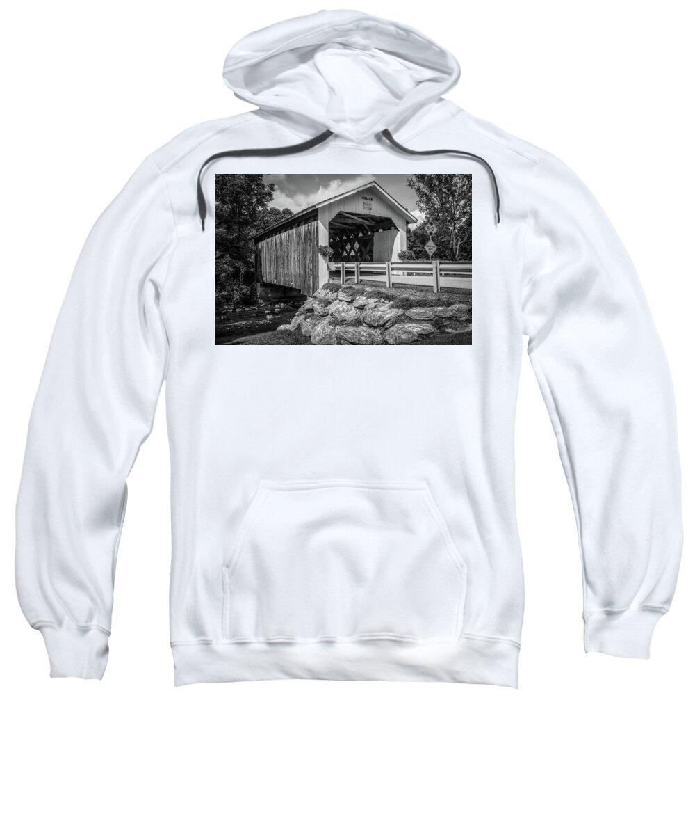 Fuller Bridge Sweatshirt featuring the photograph Fuller Bridge #1 by Robert Mitchell