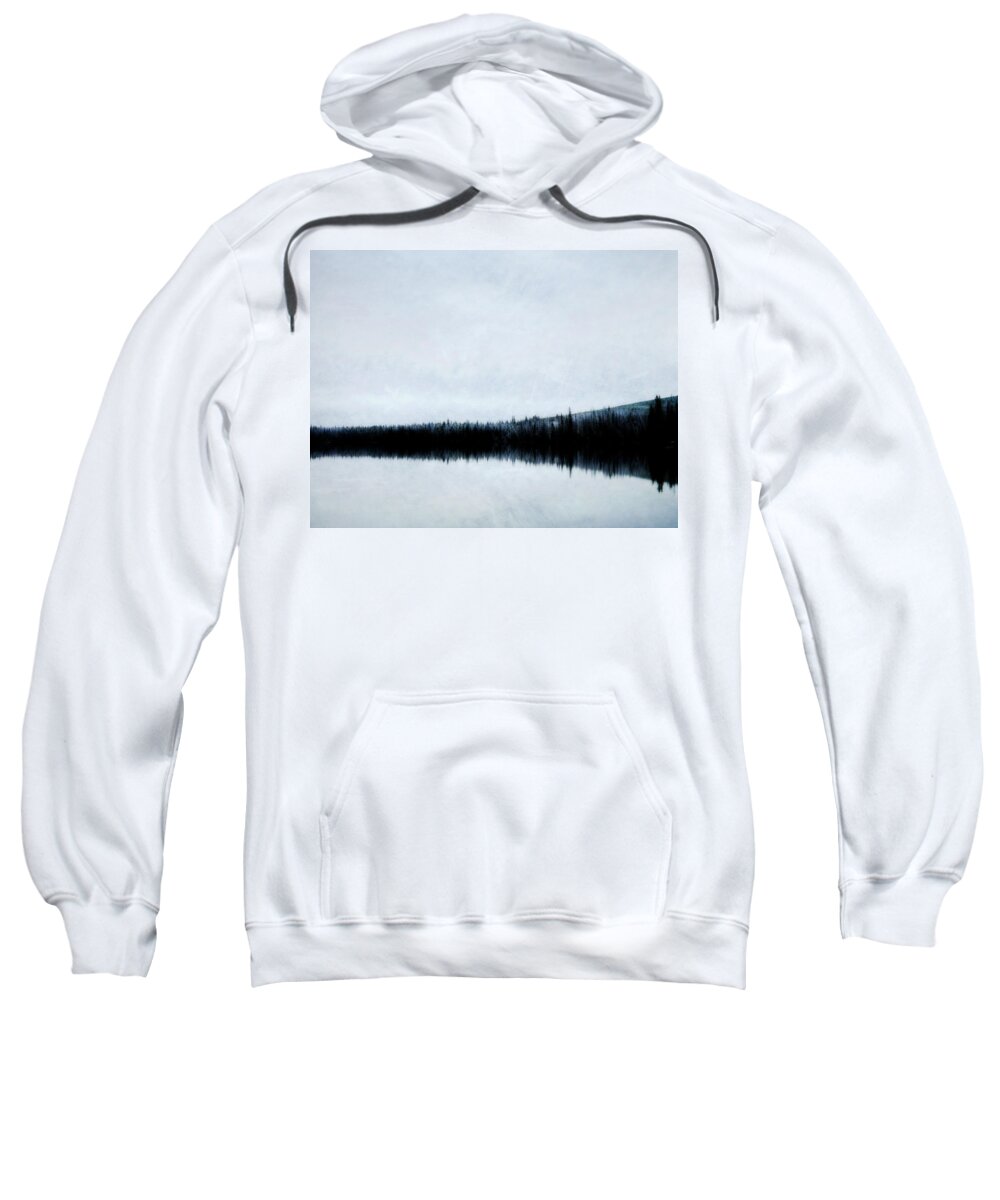 Winter Sweatshirt featuring the photograph Lac Le Jeune #1 by Theresa Tahara