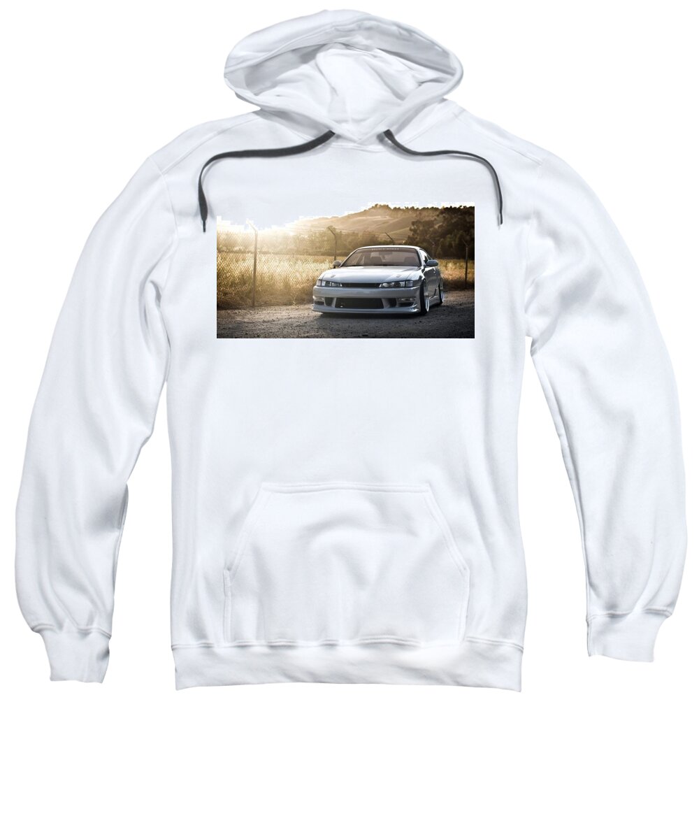 Tuned Sweatshirt featuring the digital art Tuned #10 by Super Lovely