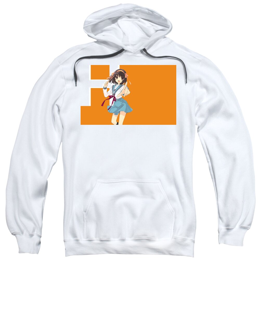 Anime Sweatshirt featuring the digital art Anime #24 by Super Lovely