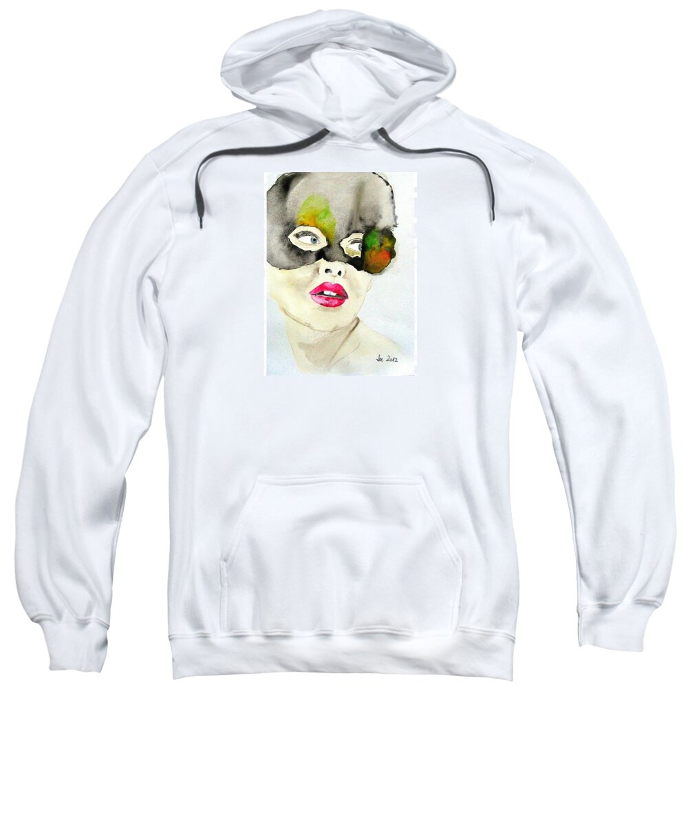 Beautiful Sweatshirt featuring the photograph #art #illustration #drawing #draw #7 by Jacqueline Schreiber
