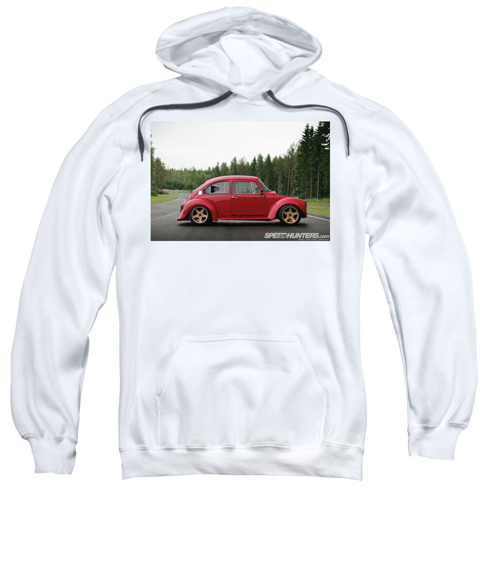 Volkswagen Beetle Sweatshirt featuring the photograph Volkswagen Beetle #4 by Jackie Russo