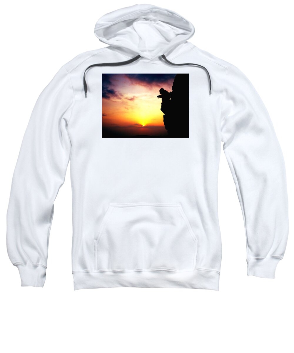 Sunset Sweatshirt featuring the photograph Sunset #5 by Julita Pietrzyk