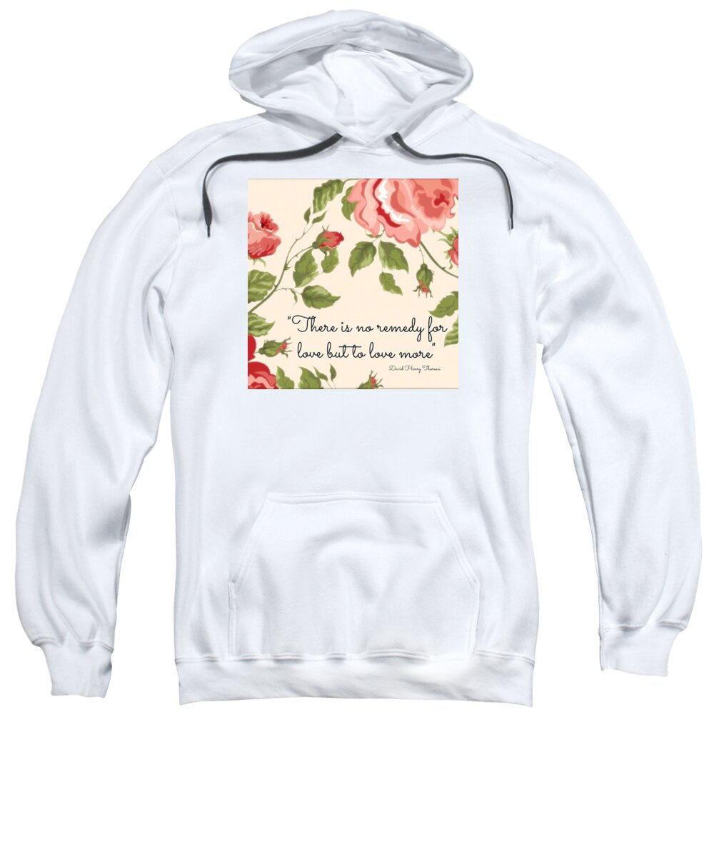 Lovers Sweatshirt featuring the photograph A Remedy For Love #1 by Leah McPhail
