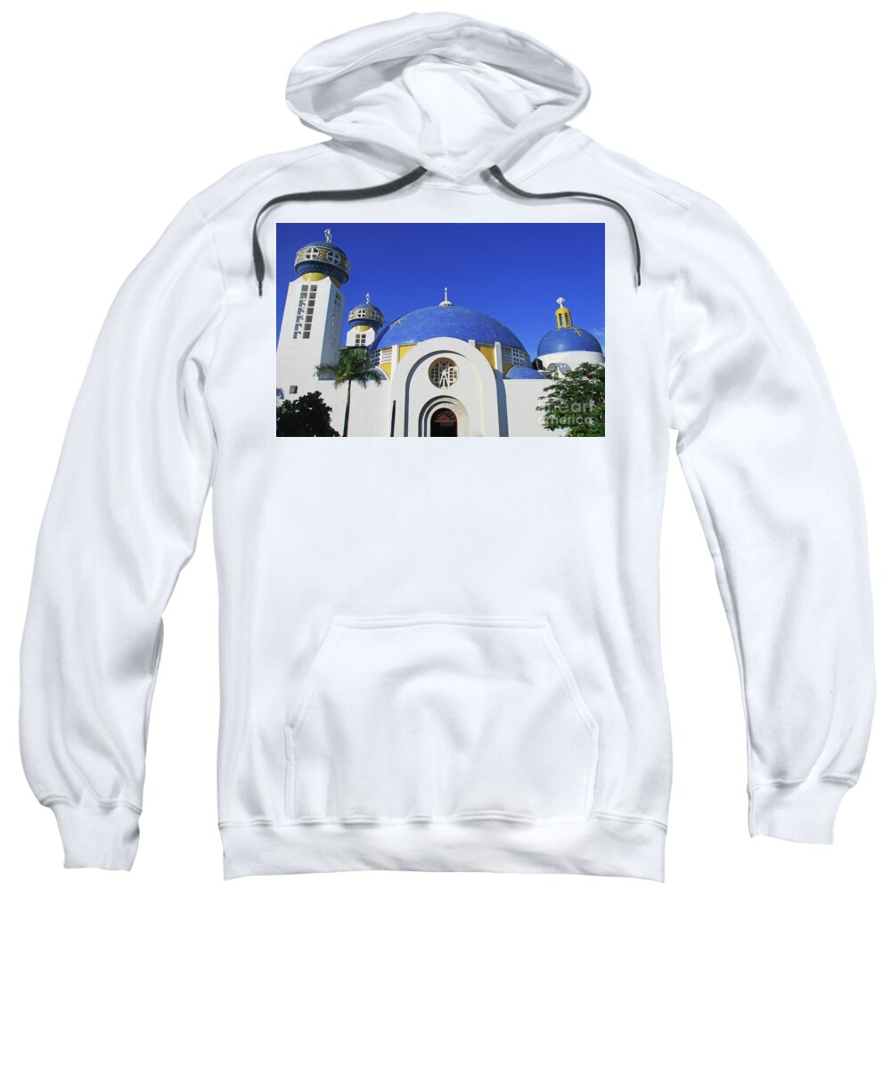 Acapulco Sweatshirt featuring the photograph Acapulco Cathedral 11 by Randall Weidner