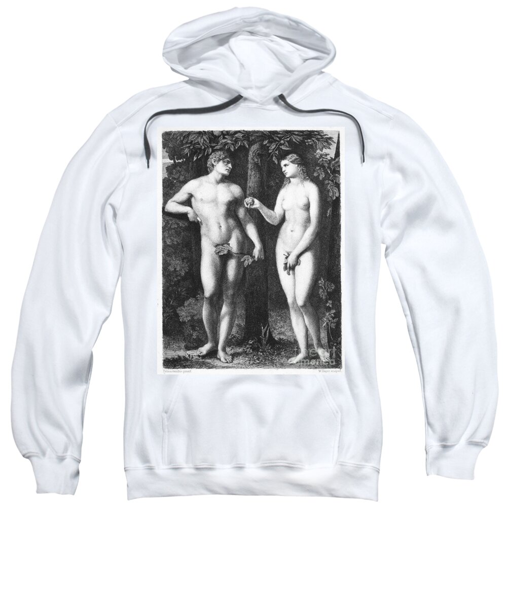 16th Century Sweatshirt featuring the photograph Adam & Eve by Granger
