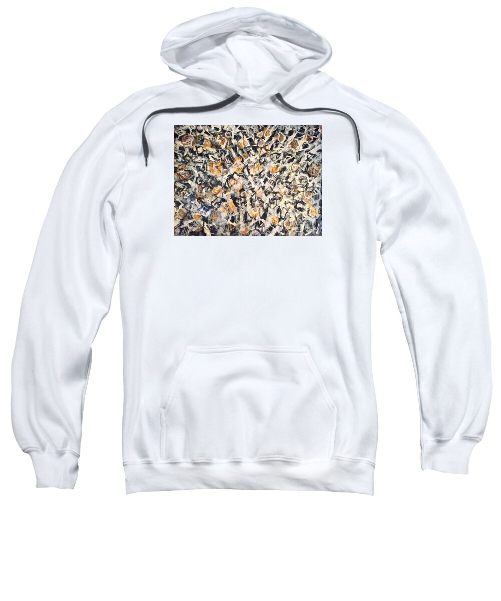 Africa Sweatshirt featuring the painting Africa IV by Fereshteh Stoecklein