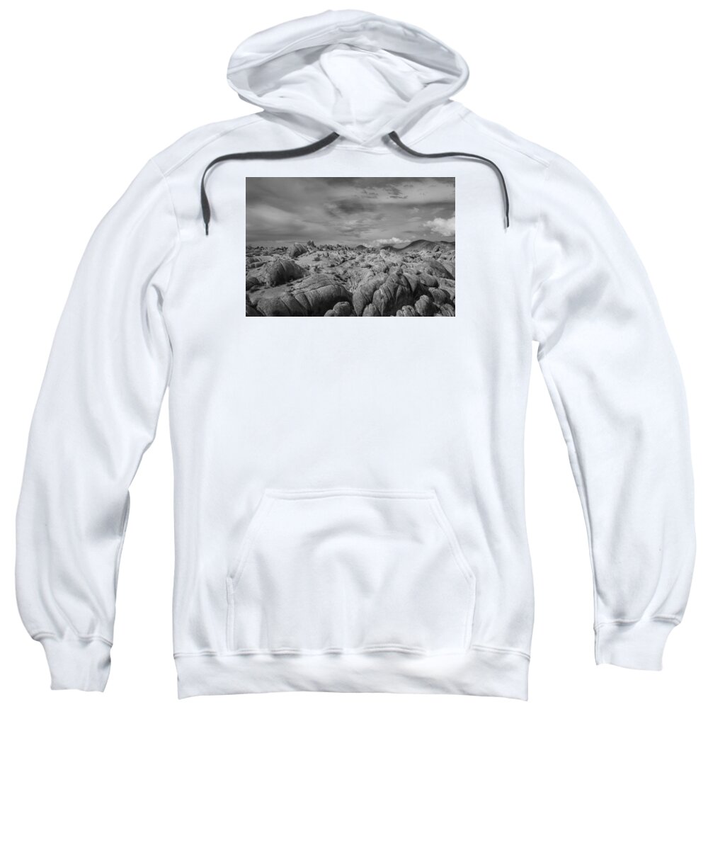 Alabama Hills Sweatshirt featuring the photograph Alabama Hills by Dusty Wynne