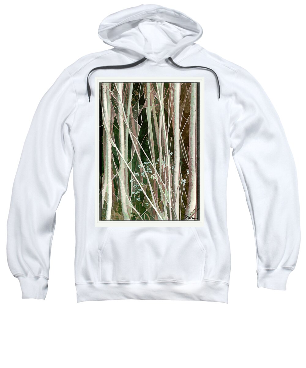 Forest Sweatshirt featuring the photograph Amid the Forest by Peggy Dietz