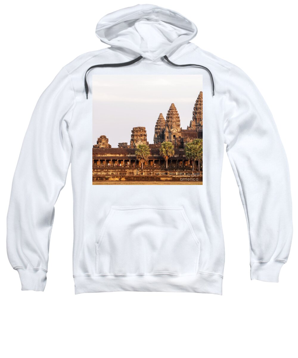 Cambodia Sweatshirt featuring the photograph Angkor Wat 19 by Rick Piper Photography