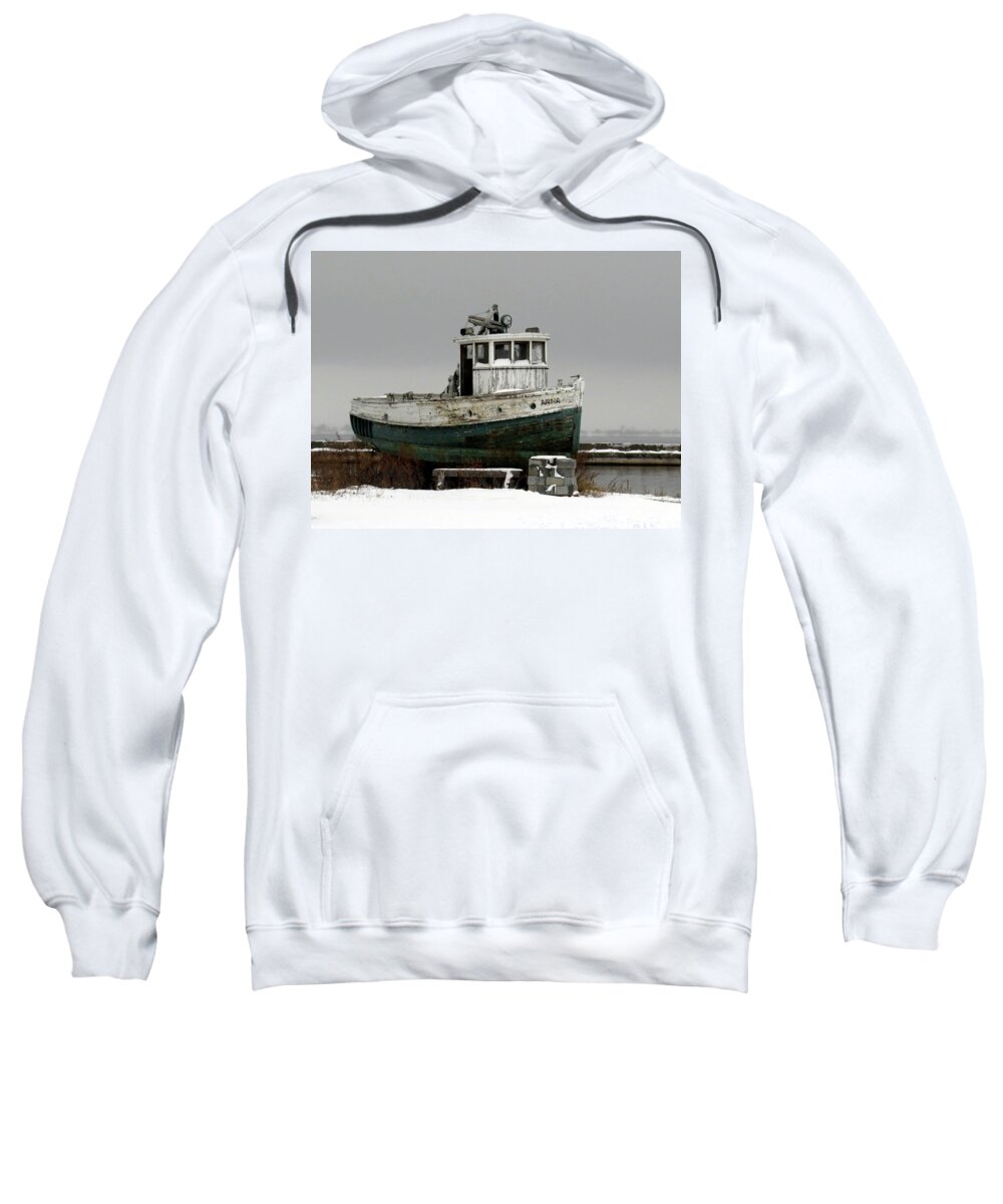 Cape Vincent Sweatshirt featuring the photograph Anna by Dennis McCarthy