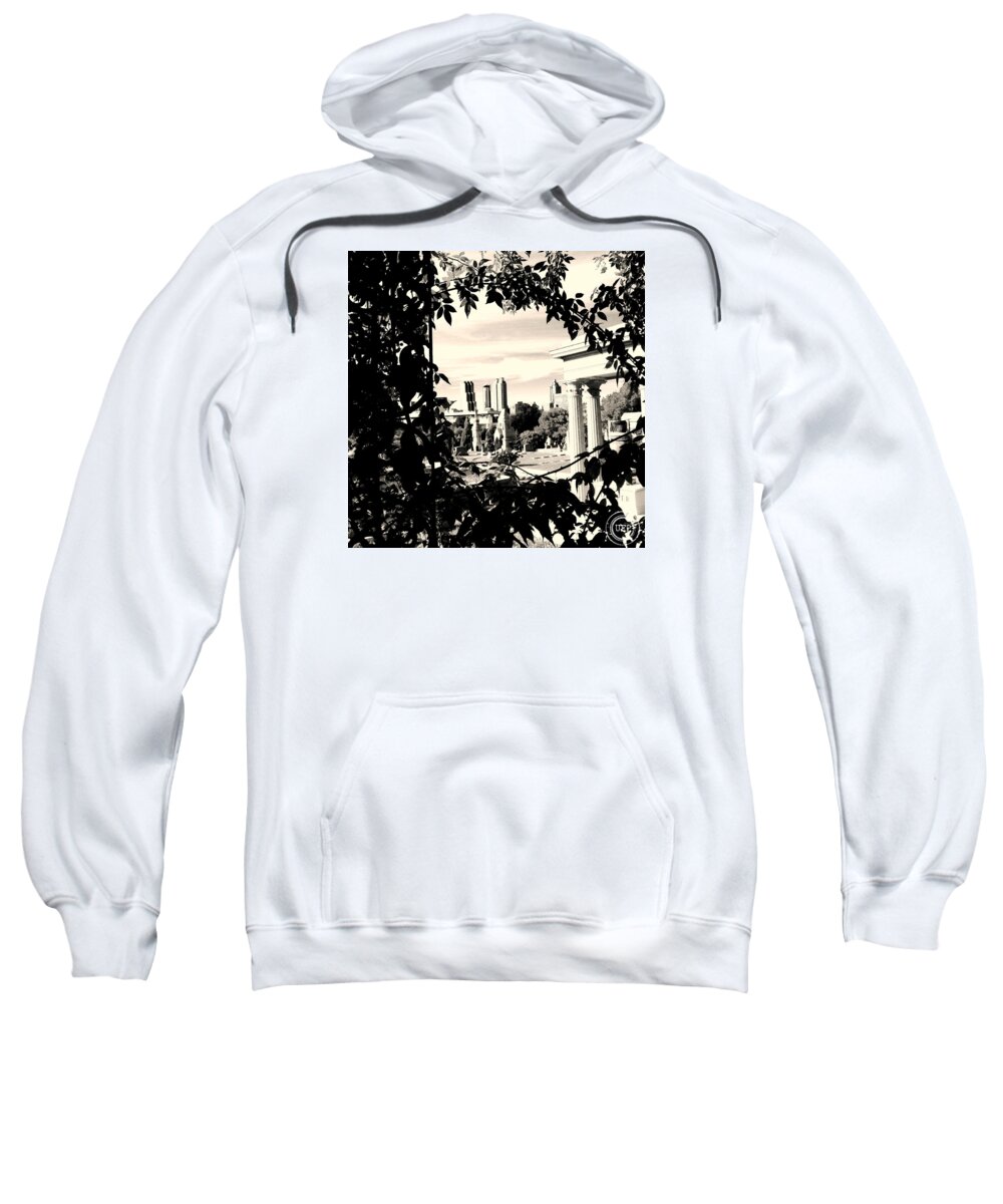 Black And White Sweatshirt featuring the photograph Luscious by Ethan Robinson