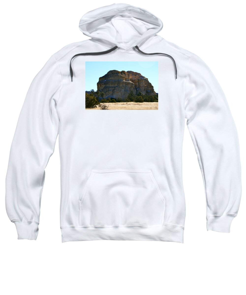 Southwest Landscape Sweatshirt featuring the photograph Big frickin rock by Robert WK Clark